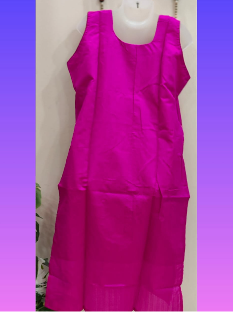 FESTIVE COLLECTION STITCHED KURTEES(BANARASI RANI PINK)