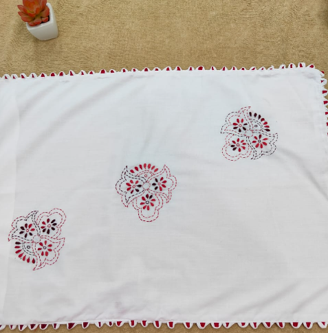 PILLOW CASES WHITE BELL