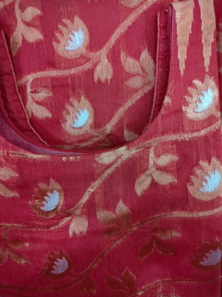FESTIVE COLLECTION STITCHED KURTIES (RED AND COPPER)