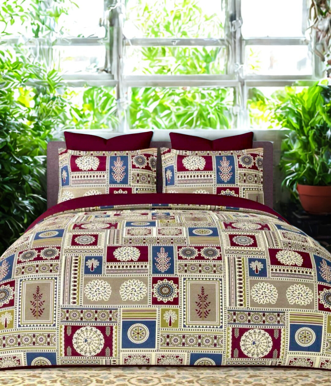 PRINTED BEDSHEET MULTICOLOUR