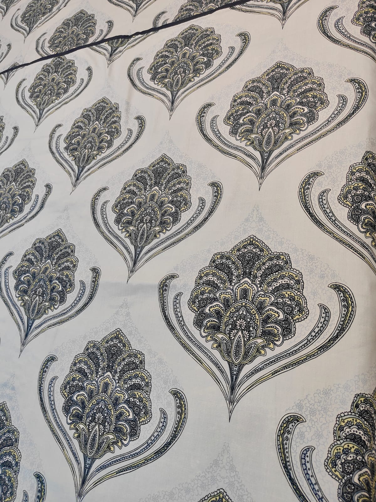 BEDDING SET LIGHT GREY