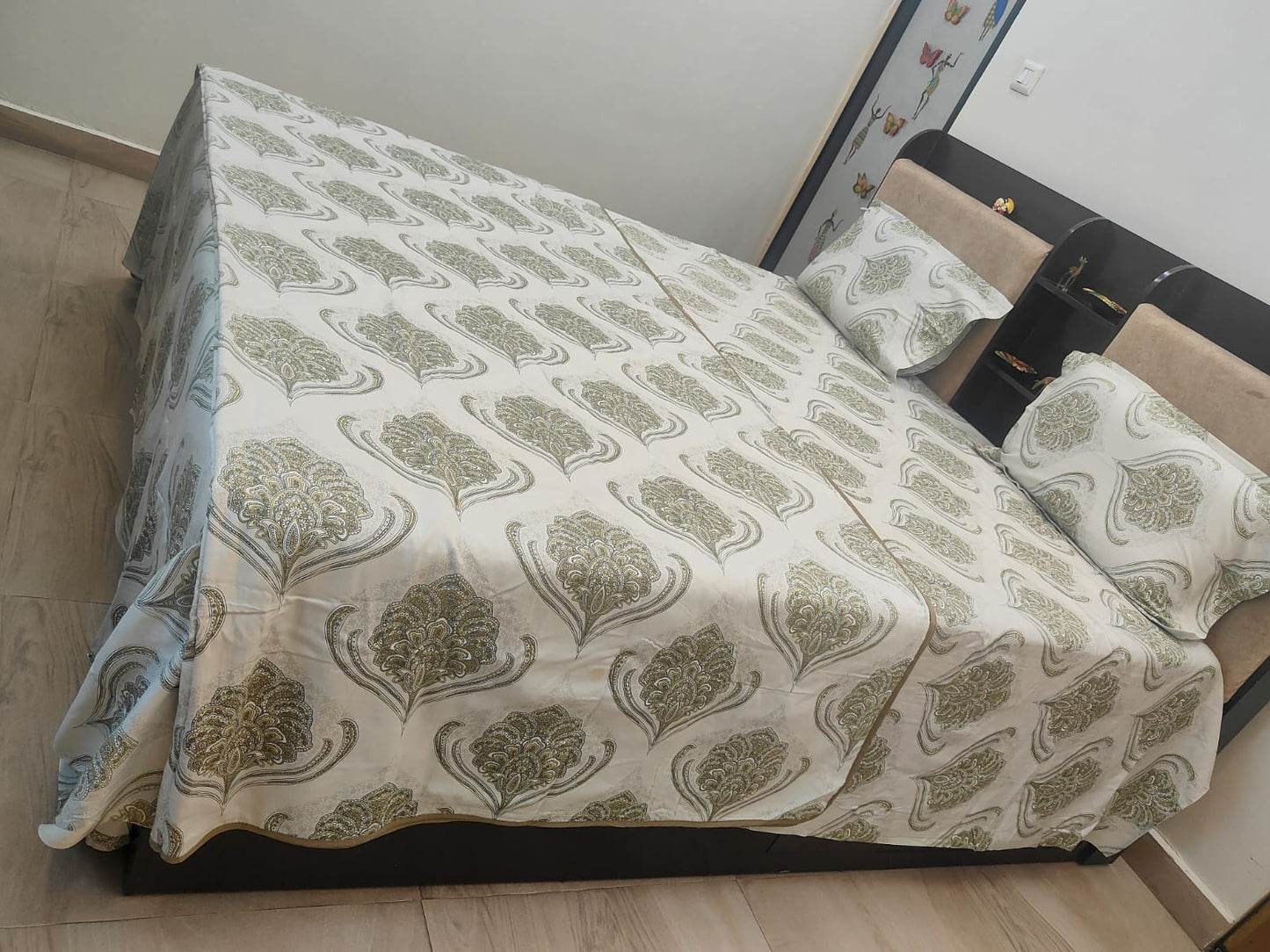BEDDING SET OFF WHITE