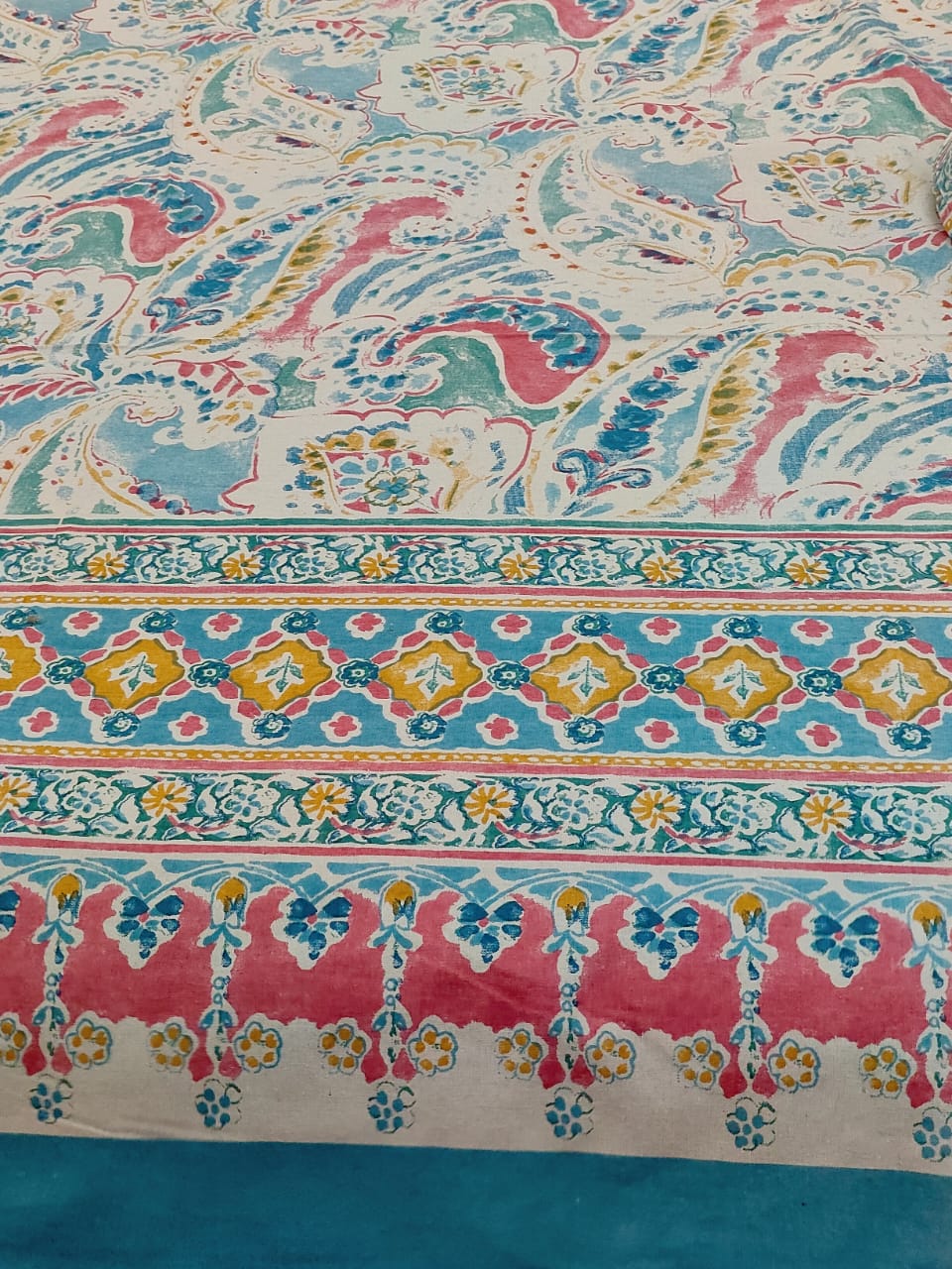 BED-COVER BLUE CORAL
