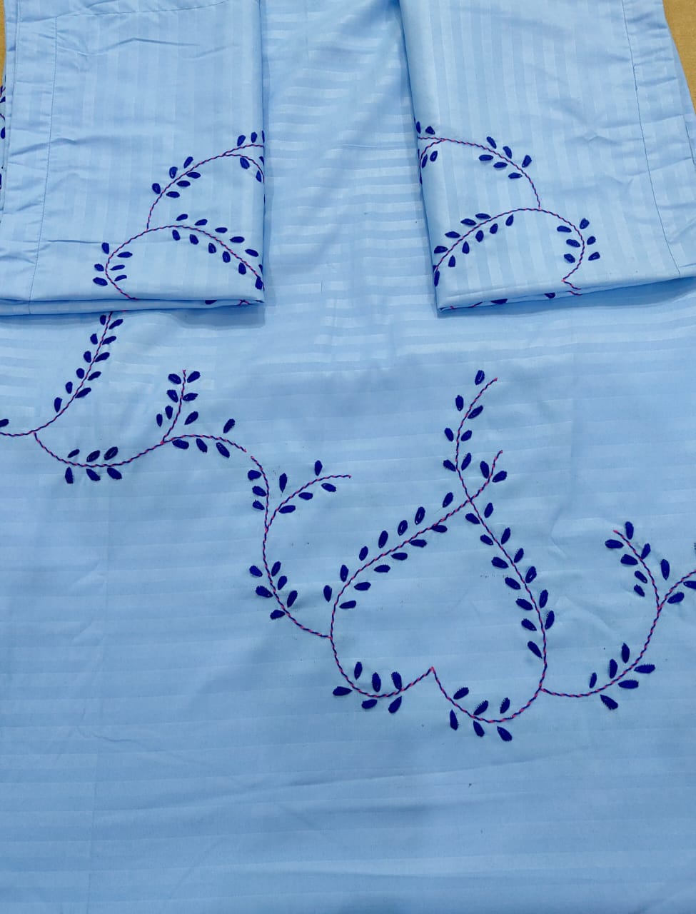 BED-COVER BLUE