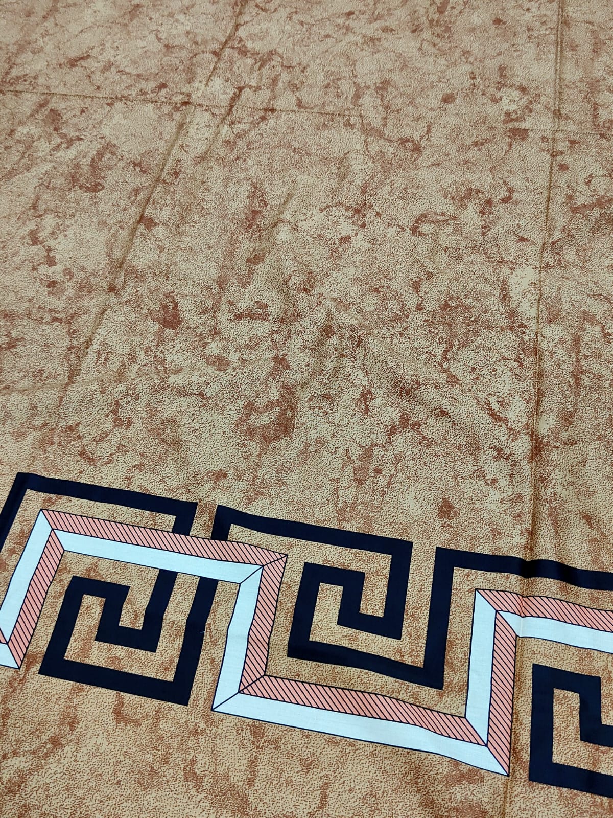 PRINTED BEDSHEET MUSTARD