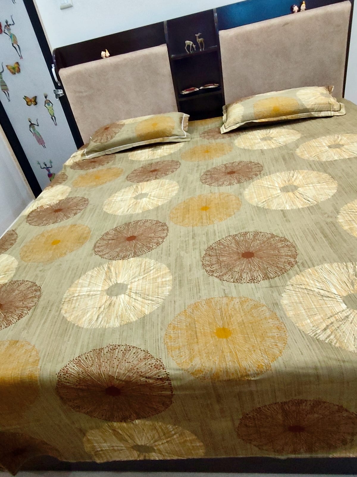 PRINTED BEDSHEET GREEN