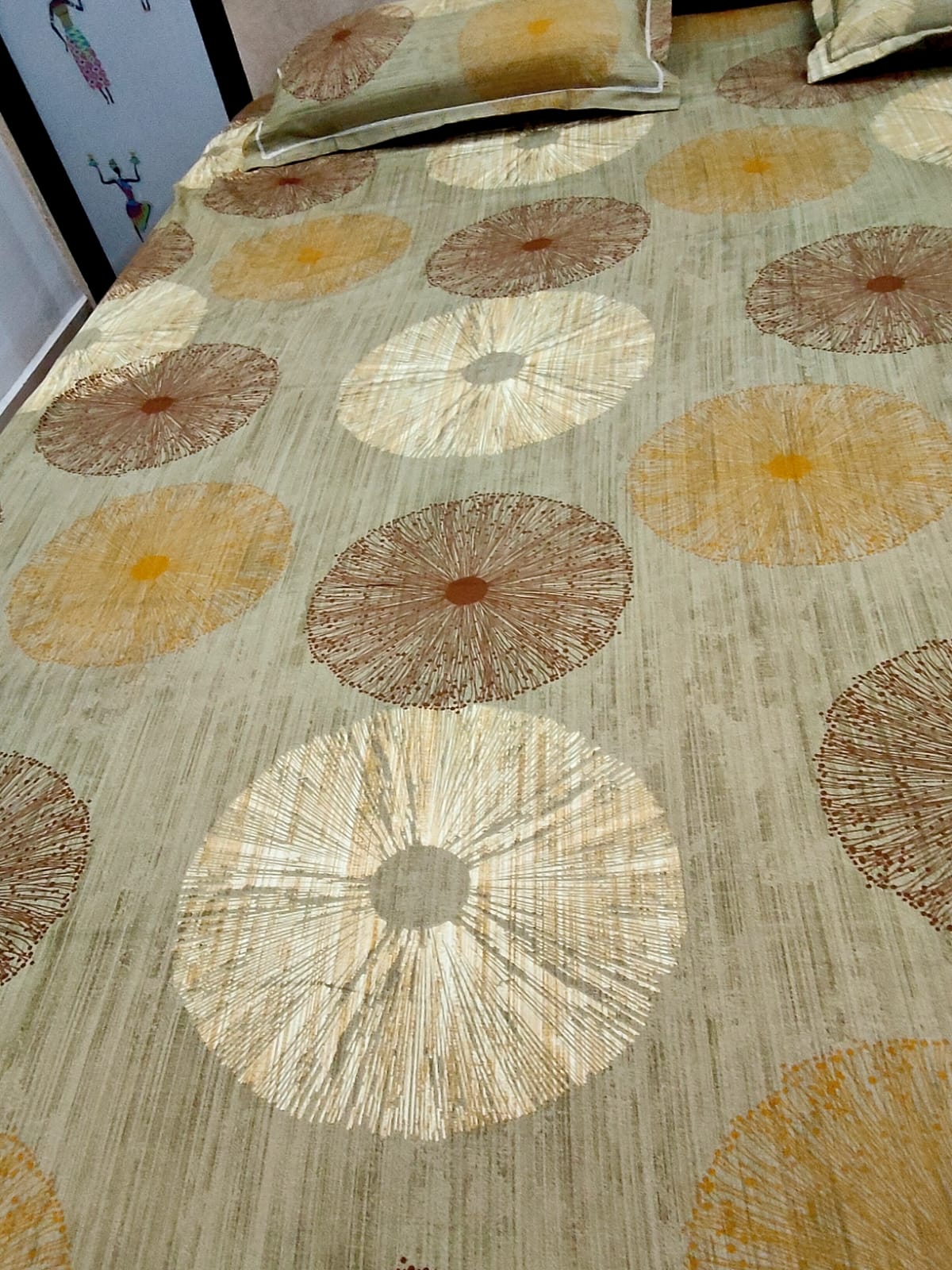 PRINTED BEDSHEET GREEN