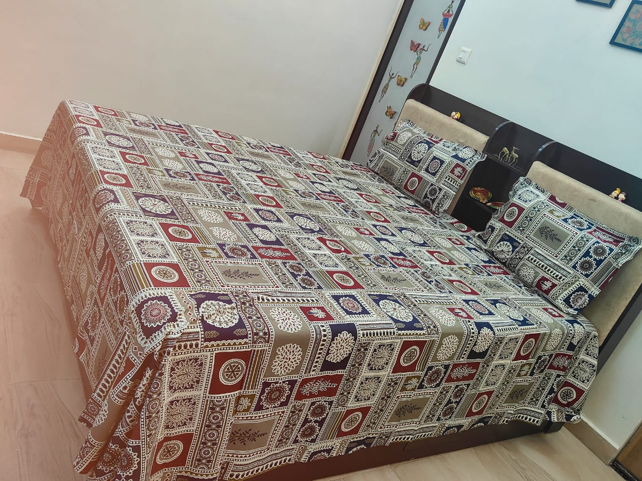 PRINTED BEDSHEET MULTICOLOUR