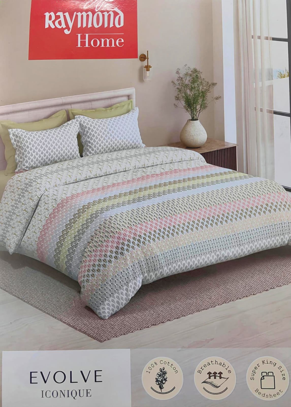 SUPER KING BEDSHEET SET 6
