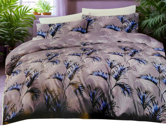 PRINTED BEDSHEET  VIOLET