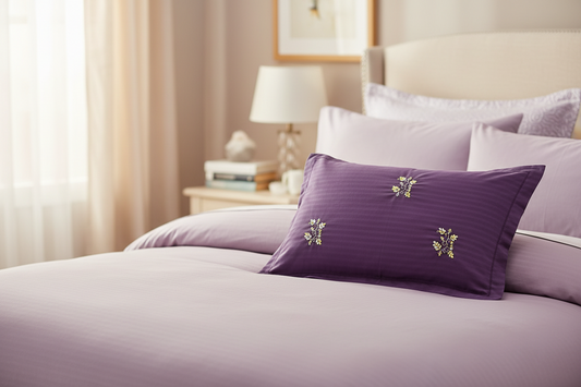 PILLOW CASES  PURPLE