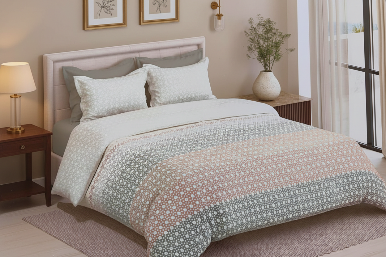 SUPER KING BEDSHEET SET 4