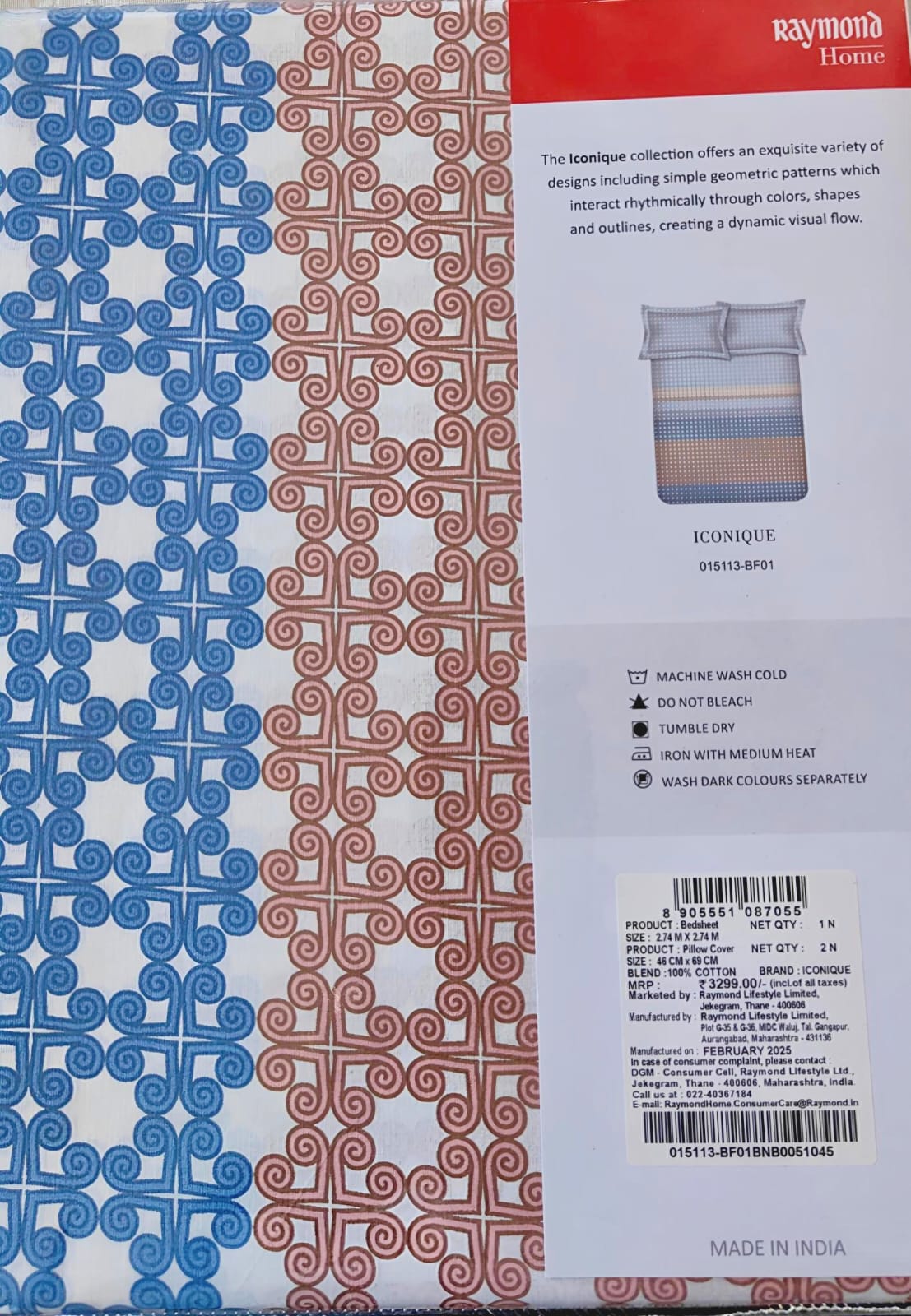 SUPER KING BEDSHEET SET 3