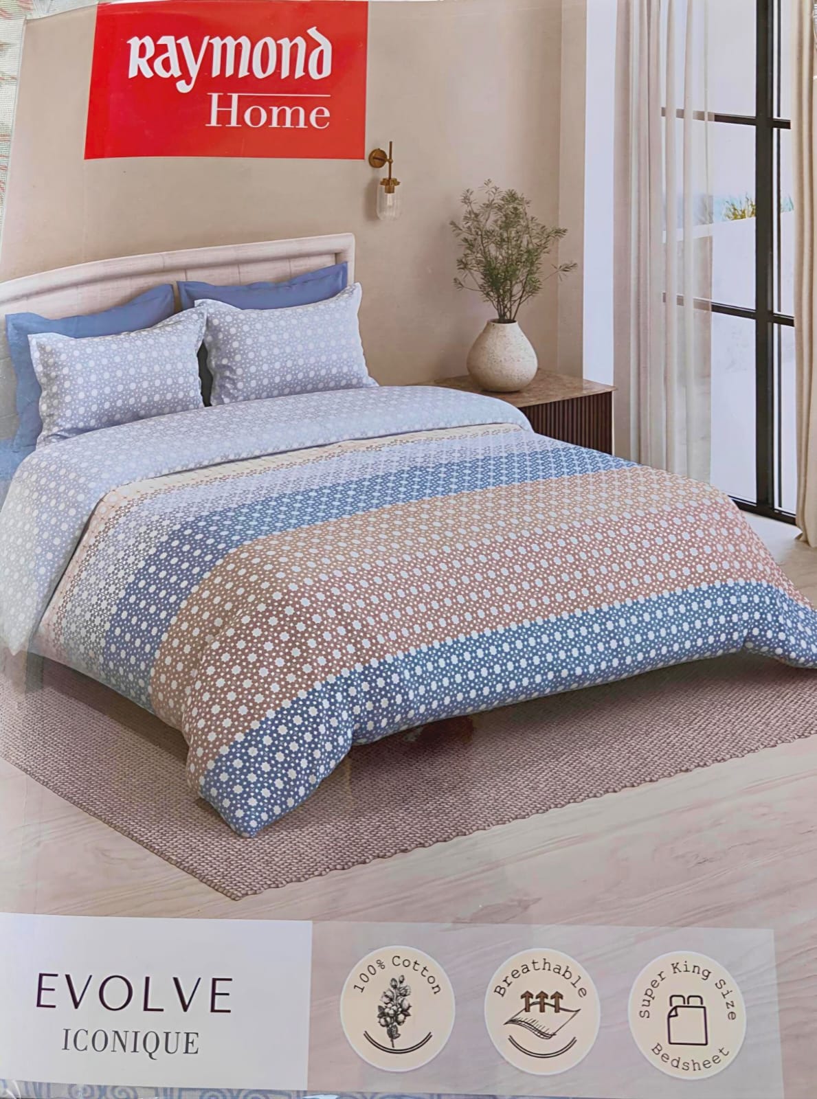 SUPER KING BEDSHEET SET 3