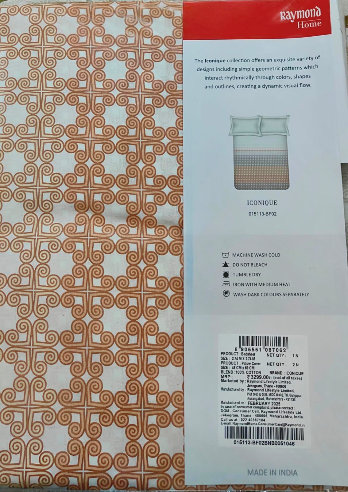SUPER KING BEDSHEET SET 4