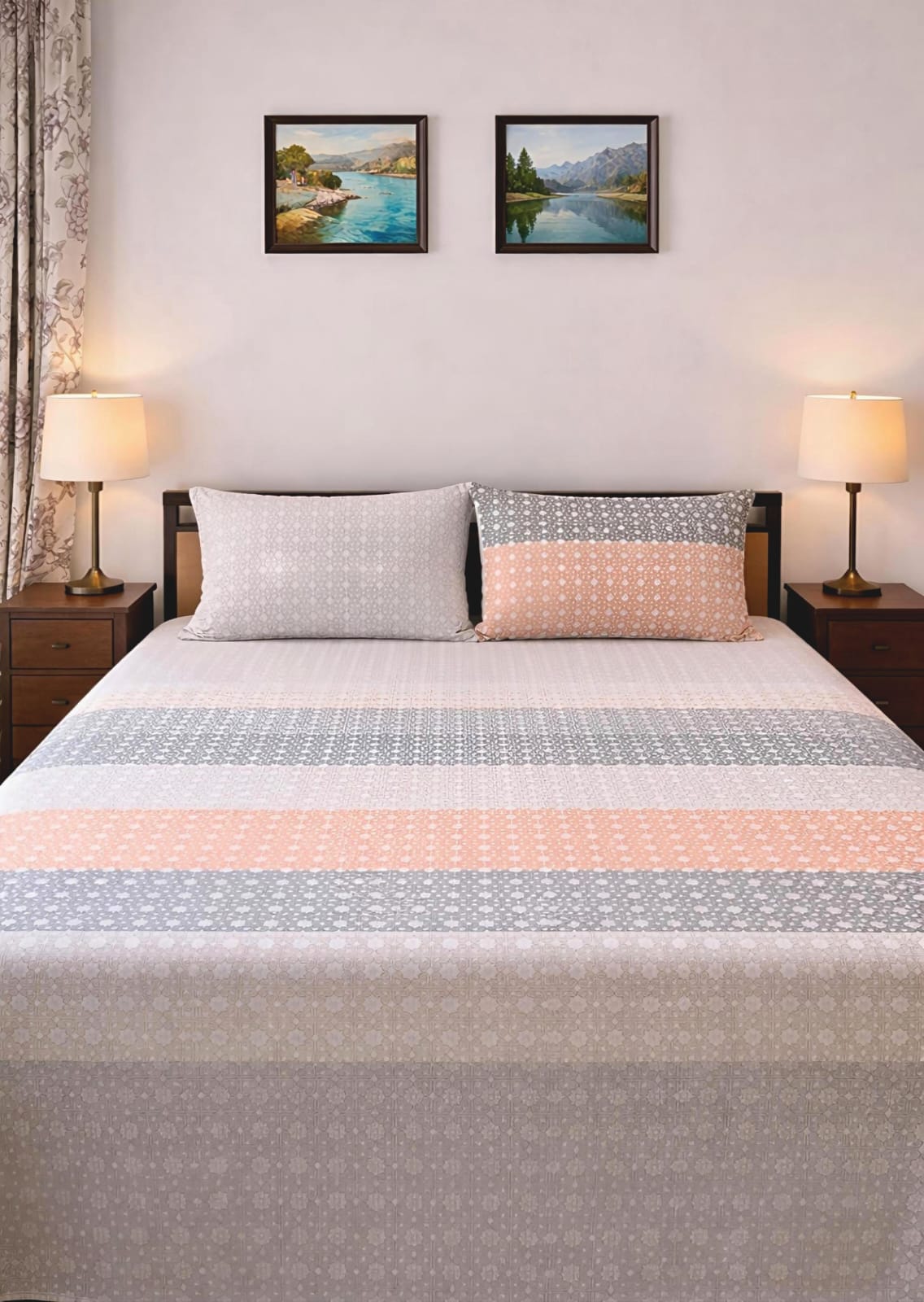 SUPER KING BEDSHEET SET 4