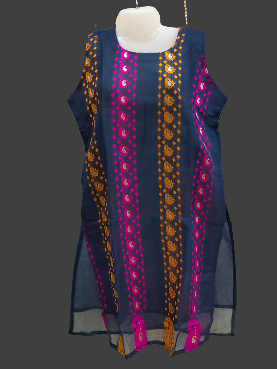 BANARASI STITCHED KURTIES