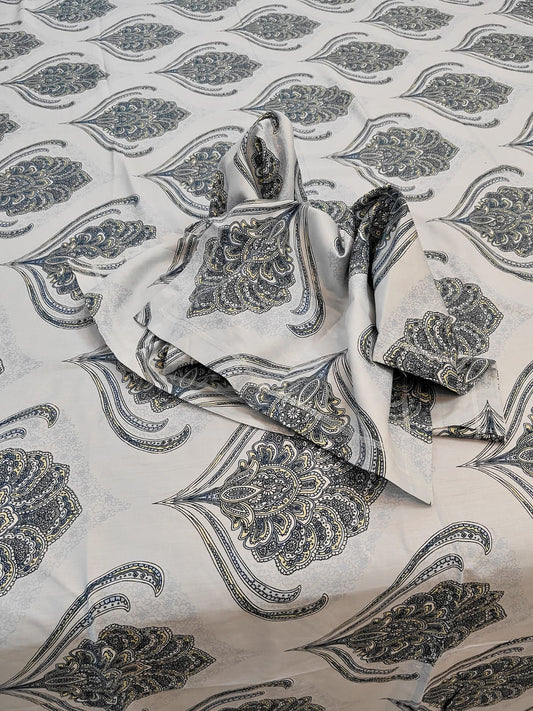 BEDDING SET LIGHT GREY
