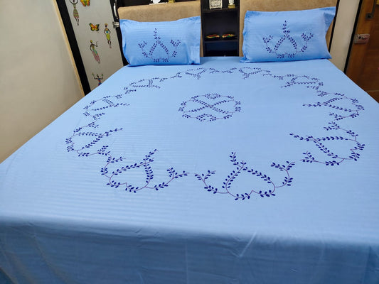 BED-COVER BLUE