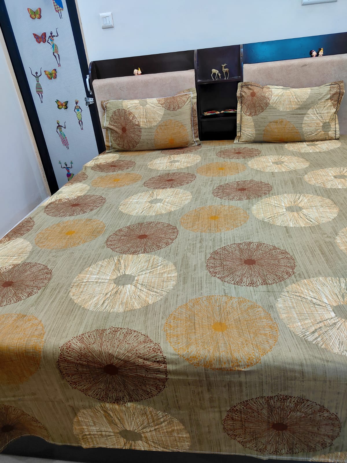 PRINTED BEDSHEET GREEN