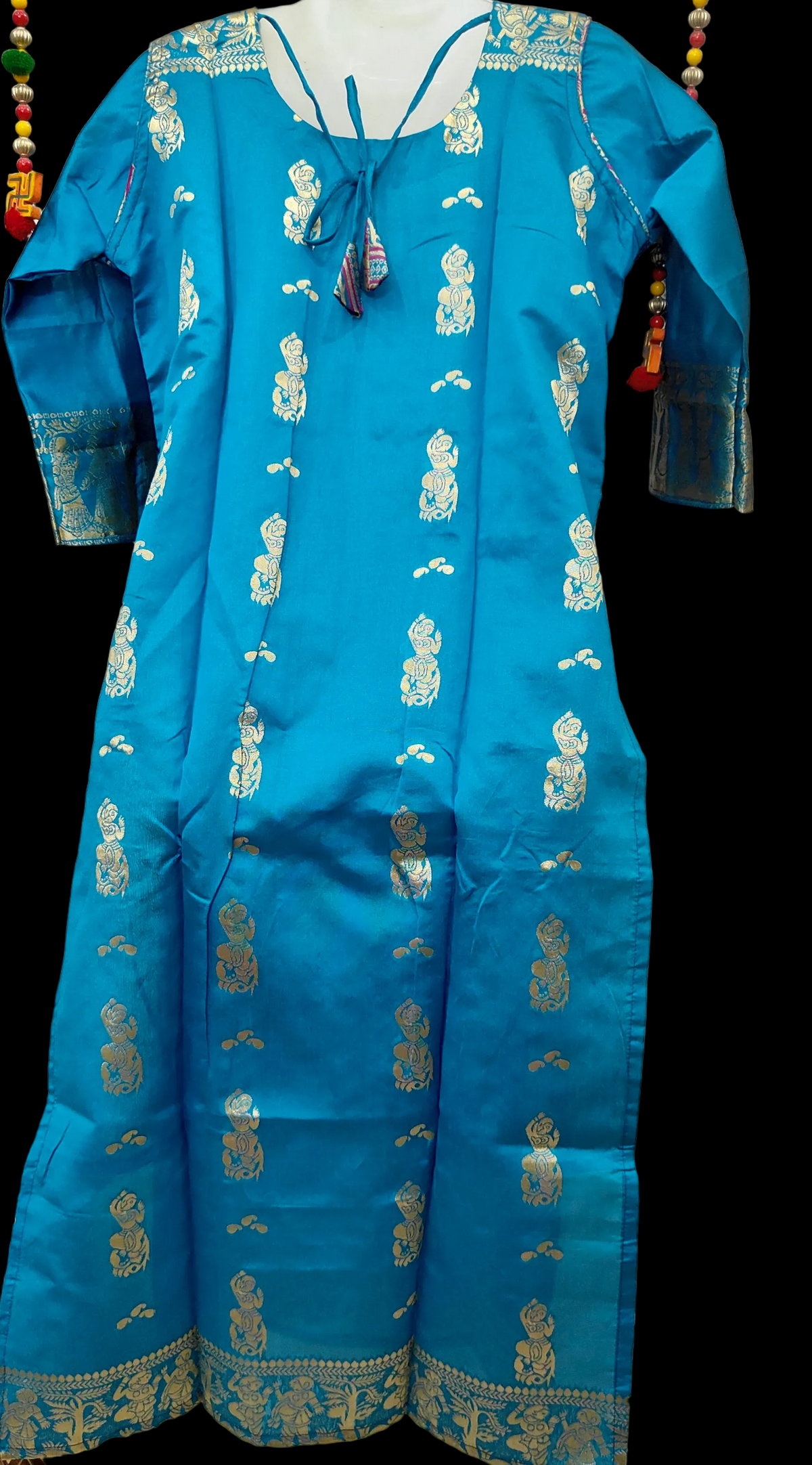 BANARASI STITCHED KURTI-6