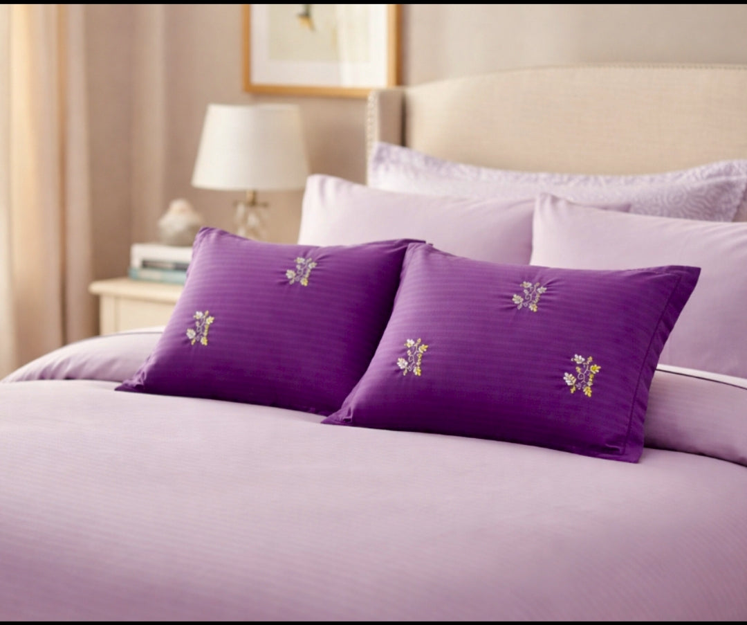 PILLOW CASES  PURPLE