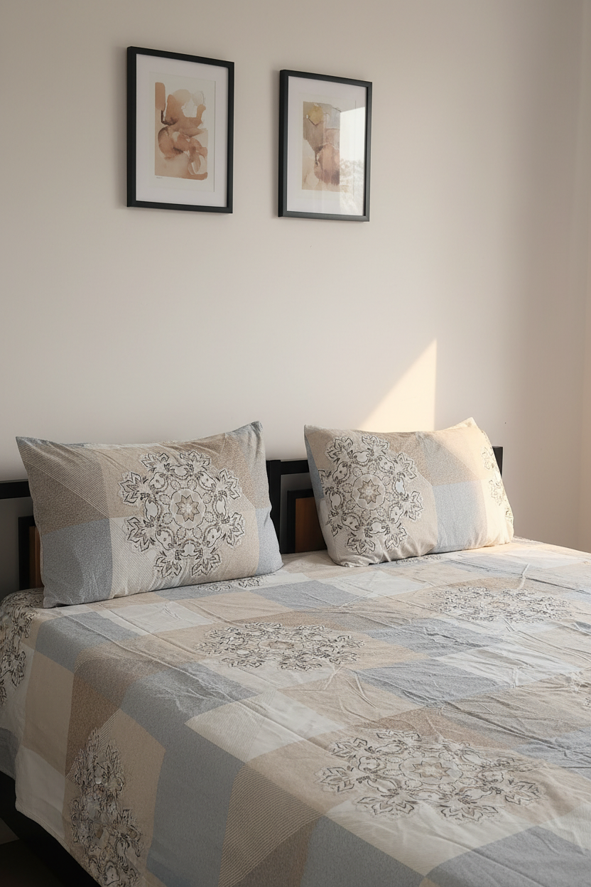 PRINTED BEDSHEET MARIGOLD