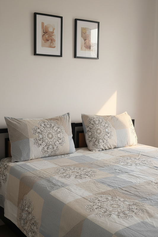 PRINTED BEDSHEET MARIGOLD