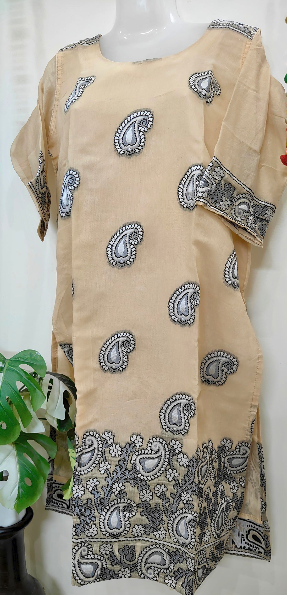 BANARASI STITCHED KURTI-7