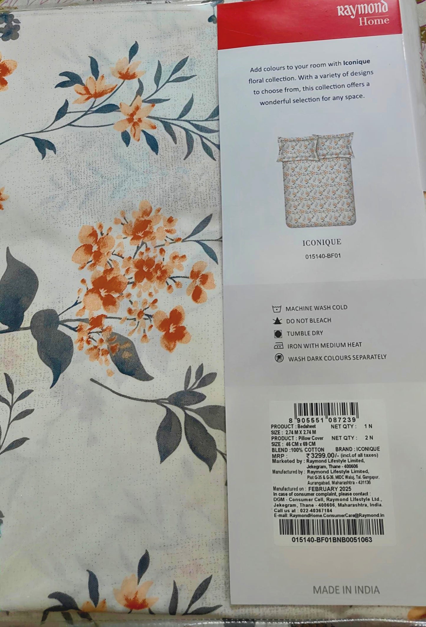 SUPER KING BEDSHEET SET 10