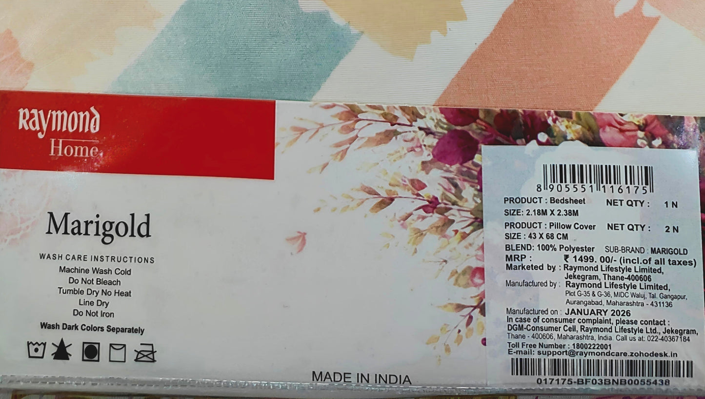 PRINTED BEDSHEET MARIGOLD
