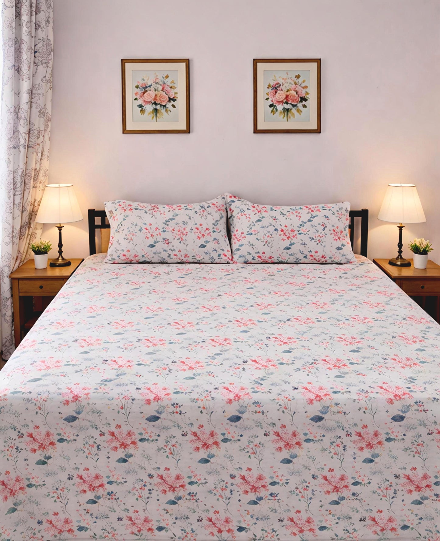 SUPER KING BEDSHEET SET 9