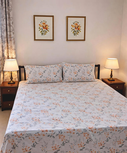 SUPER KING BEDSHEET SET 10