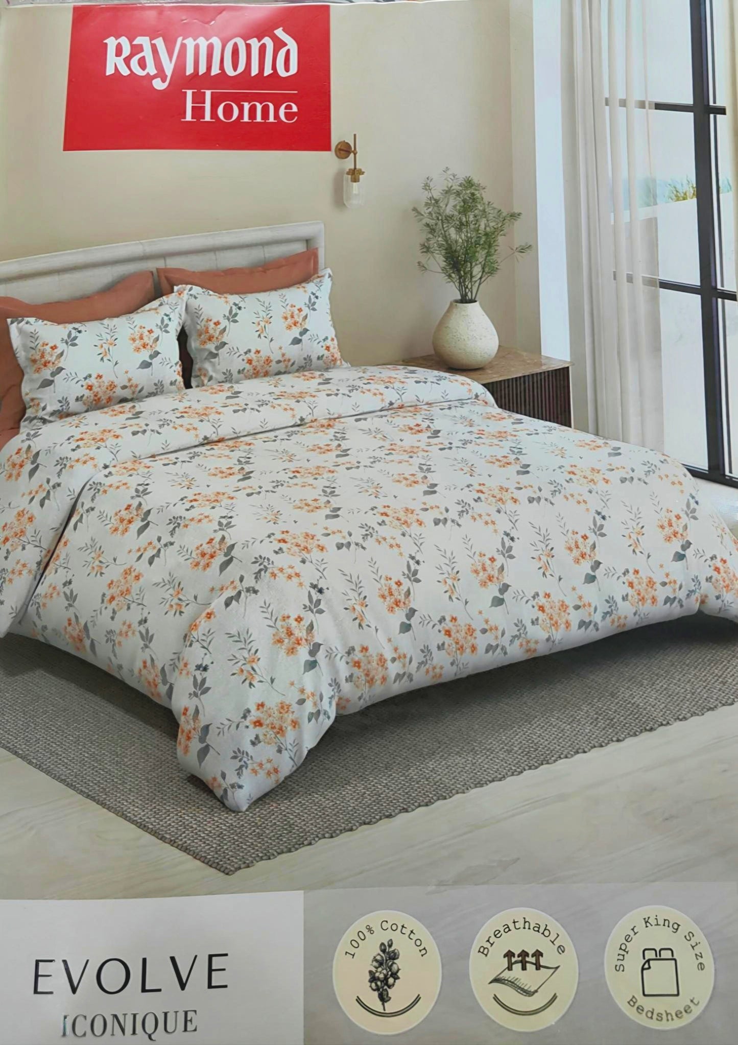 SUPER KING BEDSHEET SET 10