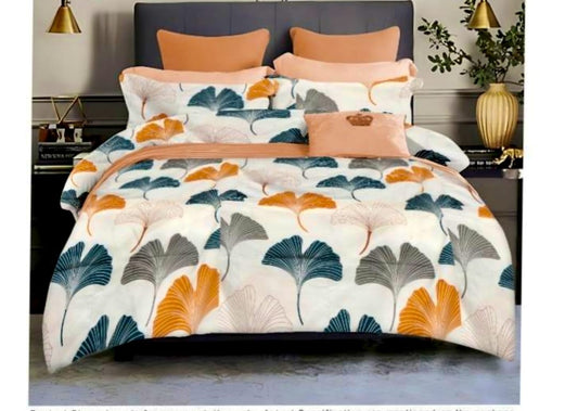 PRINTED BEDSHEET  WHITE
